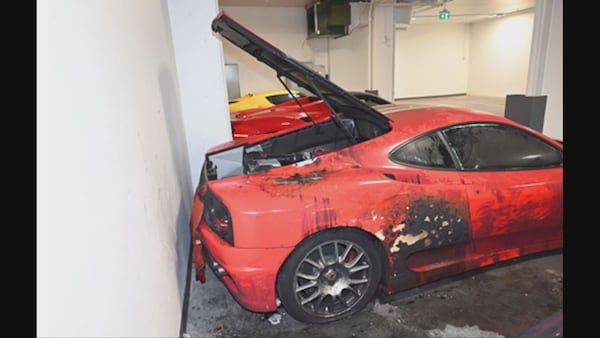 EXCLUSIVE: Surveillance footage captures explosion at Ferrari Quebec dealership