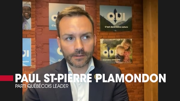 WATCH: PQ leader on not holding a referendum 'while Donald Trump is president'